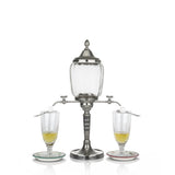Fontaine à Absinthe Traditionnelle, 2 Robinets, Ensemble Complet