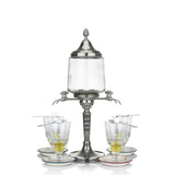 Fontaine à Absinthe Traditionnelle, 4 Robinets, Ensemble Complet