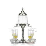 Fontaine à Absinthe Traditionnelle, 4 Robinets, Ensemble Complet