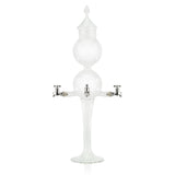 Fontaine à Absinthe en Verre, Double Globe, 4 Robinets