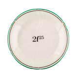 Soucoupe/Sous-Verre à Absinthe, 2f25, Vert/Or