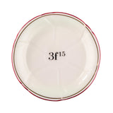 Soucoupe/Sous-Verre à Absinthe, 3f15, Rouge/Or