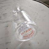 Carafe Bistrot Loupe "Bonnecaze" en Couleur Bleu Blanc Rouge