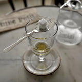 Verre à Absinthe Traditionnel Pontarlier, non Taillé, Lot de Deux