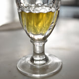 Verre à Absinthe Torsadé, Lot de Deux