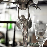 Fontaine à Absinthe Lady avec des Ailes, 2 Robinets