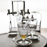Fontaine à Absinthe en Verre, Torsadé, 2 Robinets