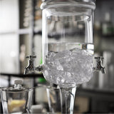 Fontaine à Absinthe en Verre, 2 Robinets