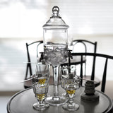 Fontaine à Absinthe en Verre, 2 Robinets