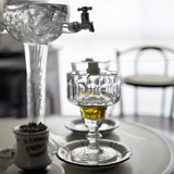 Fontaine à Absinthe en Verre Globe, 4 Robinets