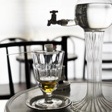 Fontaine à Absinthe en Verre, Globe, 2 Robinets