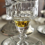 Verre à Absinthe Coupe, Lot de Deux