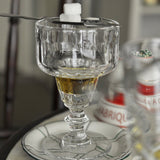 Verre à Absinthe Coupe, Lot de Deux
