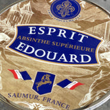 Table de bistrot Esprit Edouard, 51 cm, Bords chromés