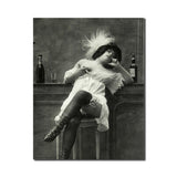 Cartes postales « Lady at Bar », lot de 10