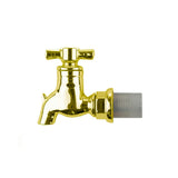 Robinets de Remplacement pour Fontaine en Verre, Doré, Style #2, Set de 2