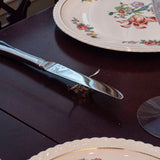 Porte-Couteau en Étain, Forme Tête de Taureau
