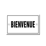Plaque émaillée Bienvenue
