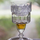 Verse-Eau à Absinthe en Verre, Taillé