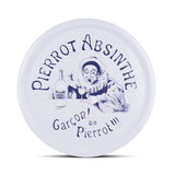 Absinthe Pierrot French Melamine Tray, 37 cm Diameter