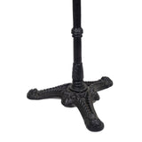Table de bistrot en granit noir, 61 cm de diamètre