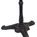 Our Bonnecaze made French Bistro table base made of cast iron and powder coated.