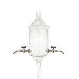 Robinets en Metal pour Fontaine en Verre, Set de 2
