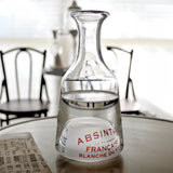 Carafe Bistrot Loupe "Bonnecaze" en Couleur Bleu Blanc Rouge