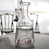 E. Lucas Loop Bistro Glass Water Carafe