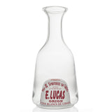 E. Lucas Loop Bistro Glass Water Carafe