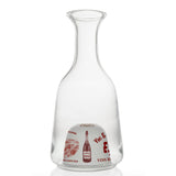 E. Lucas Loop Bistro Glass Water Carafe