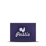 Blue Rectangular Melamine French Pastis Tray, 28 cm x 20.3 cm